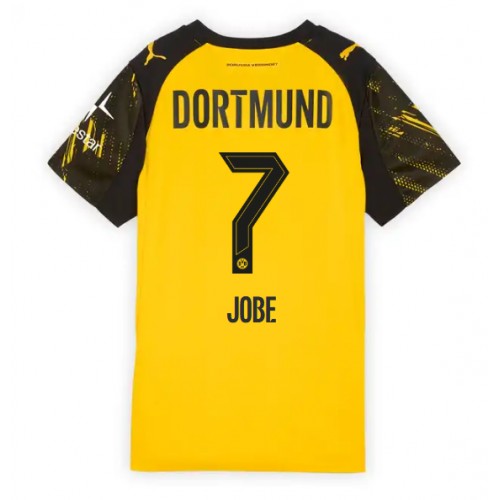 Maglia Calcio Borussia Dortmund Jobe Bellingham #7 Prima Divisa Donna 2025-26 Manica Corta